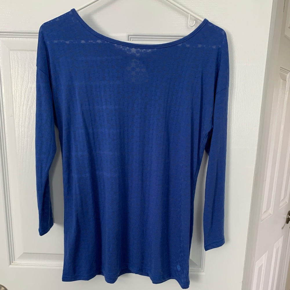 New without tags blue T-shirt 3/4 sleeve XS by Talbots (T by Talbots)
